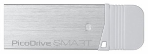 GREENHOUSE スマートフォンにも直接挿して使えるUSB3.0対応USBメモリー「PicoDrive Smart」16GB GH-UFDSM16G-SV