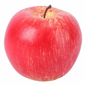 NUOBESTY りんご サンプル りんごモデル 人工リンゴ 人工果物 食品サンプル 赤 ショーケース装飾 本物そっくりな模型 写真小道具 パーテ
