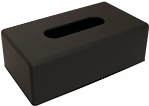 いけだ ティッシュケース ティッシュボックス 日本製 ブラック 約25.6×13.3×8.5cm 22000