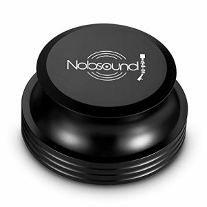 Nobsound LPビニールターンテーブルディスクスタビライザー レコード重量クランプ 振動軽減 アルミニウムオーディオマニアグレード HiFi 