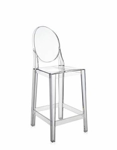 Kartell カルテル カウンターチェア ONE MORE ワンモア 65 W41/D47/H105/座面高65cm クリスタル SFCH-K5890-B4 フィリップ・スタルク【国