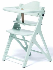 大和屋 アッフル アッフルチェア ベビーチェア キッズチェア ハイタイプ 北欧風 パステル ハイチェア 子供用椅子 木製 テーブル付 AFFEL 