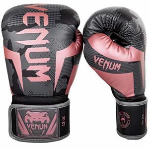 VENUM エリート ボクシング グローブ Elite Boxing Gloves ブラック/ピンクゴールド VENUM-1392-537