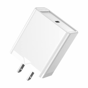 VENTION usb-c 高速充電器 TypeC 携帯充電器 PD20W 1ポート コンセント ホワイト ブラック acアダプタ (White)