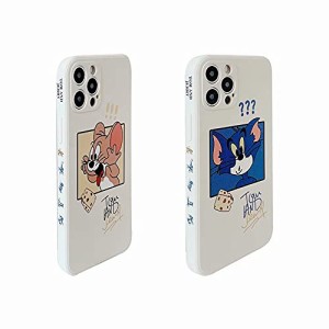 トムとジェリー iPhone 7/8 用 ケース iPhone se2 用 ケース かわいい おしゃれ 漫画 スマホケース シリコン カバー アイフォンケース 耐