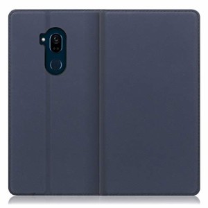 LOOF SKIN Slim Android One X5 ケース 手帳型 カバー 極薄 ベルト無し カード収納 カードポケット 薄い 軽い スタンド機能 手帳型ケース