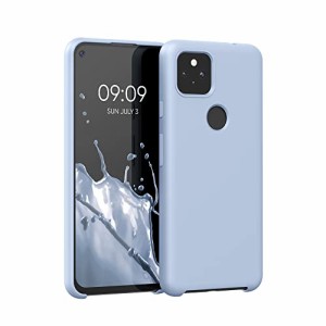 kwmobile スマホケース 対応: Google Pixel 5a 5G ケース - TPU リキッド シリコン カバー - 耐衝撃 傷防止 サラサラ Case