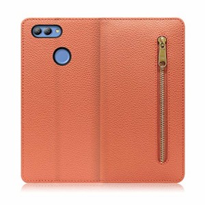 LOOF Pocket Series HUAWEI nova lite 2 / 704HW ケース カバー 手帳型 手帳型カバー スマホケース 厳選本革 カード収納付き ベルト無し 