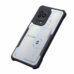 Black Shark 5 ケース 耐衝撃 軽量 BlackShark5 スマホケース Xiaomi カバー スマホケース クリア 耐衝撃 背面ケース 米軍MIL規格 黄ばみ