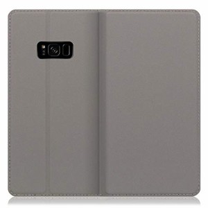 LOOF SKIN Slim Galaxy S8 / SC-02J / SCV36 ケース 手帳型 カバー 極薄 ベルト無し カード収納 カードポケット 薄い 軽い スタンド機能 