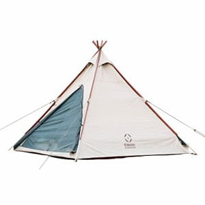 S'more(スモア) A-Base tent ソロテント ティピーテント テント ティピ tipi 収納バッグ付き ソロキャンプ 1~2人用 キャンプ 防水 UPF50+