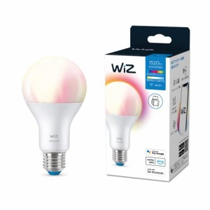 WiZ(ウィズ) スマート電球 E26 100W 【Wi-Fiセンシング機能搭載】 1520lm LED電球 マルチカラー スマートライト LED Alexa スマートホー