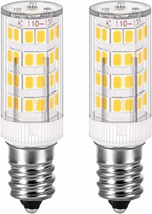 E12 LED電球、E12口金、360lm、4Wはハロゲン電球35W相当、可変調光、電球色3000k、全配光タイプ、高輝度、シャンデリアや各種E12口金に使