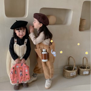 キッズ ベビー服 子供服 ズボン フリースパンツ ライン ボトムス  起毛 冬 防寒 男の子 女の子 起毛パンツ