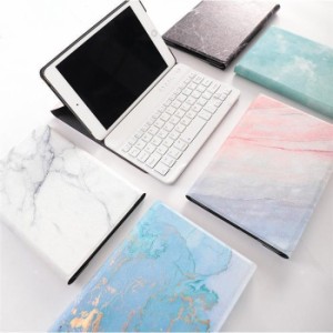 2023 新型 iPad 10.2 10.9 インチ Pro 11 mini 5 Air 4 3 キーボード ケース 大理石柄 iPad 8 7 6 5 Pro 10.5 9.7 11 mini4 1/2/3 Air 2 