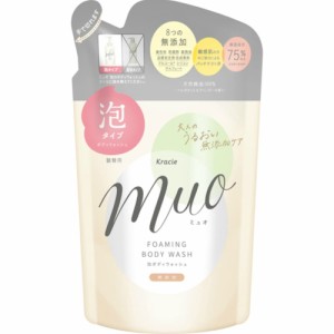 ミュオ泡のボディソープ詰替用380ML × 18点[倉庫区分NO]