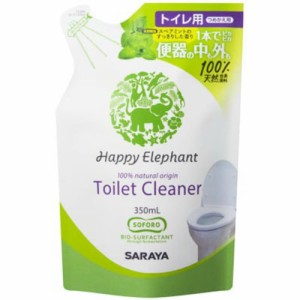 ハッピーEトイレクリーナー詰替350ML × 24点[倉庫区分NO]