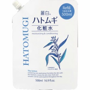 麗白ハトムギ化粧水詰替500ML × 24点[倉庫区分NO]