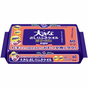 アクティ大きなおしりふきタオル60枚[倉庫区分NO]