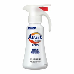  空容器 アタックZERO専用つめかえ計量容器ワンハンドタイプ業務用容量400ML × 6点[倉庫区分NO]