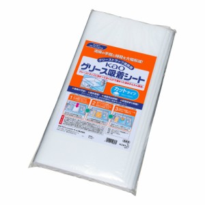 KAOグリース吸着シートカットタイプ業務用5枚 × 12点[倉庫区分NO]