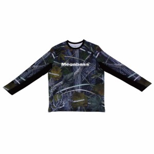 メガバス megabass ゲームロングスリーブ GAME LONG SLEEVE リアルカモ (フィッシングシャツ)