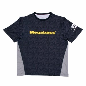 メガバス megabass ゲームTシャツ GAME T-SHIRTS ブラック (フィッシングシャツ Tシャツ)