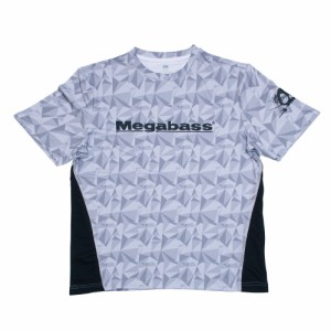 メガバス megabass ゲームTシャツ GAME T-SHIRTS ホワイト (フィッシングシャツ Tシャツ)