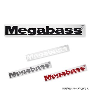 メガバス カッティングステッカー Megabass 15cm (ステッカー・ワッペン)
