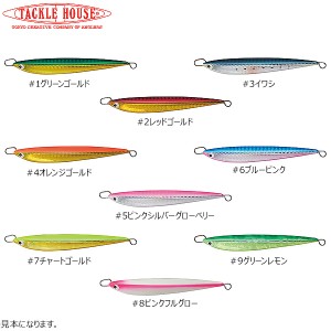 【全9色】タックルハウス タイジグ スリム 30g TJS30 (メタルジグ ジギング)