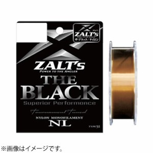 ラインシステム ザルツ THEブラック ナイロン GD 85yds 20lb Z3020A (ブラックバスライン ナイロンライン)