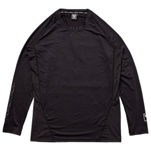 ジャッカル FTクールインナーシャツ ブラック (冷感肌着 UV対策 クールインナー)