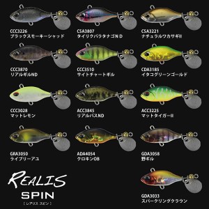 デュオ レアリススピン REALIS SPIN 14g (ブラックバスルアー)