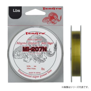 テンリュウ 天龍 MI-207N ナイロンライン 100m グリーン (ブラックバスライン ナイロンライン 釣り糸)