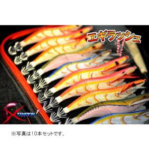 エギセット エギラッシュ 6本セット (エギング 釣り 初心者 