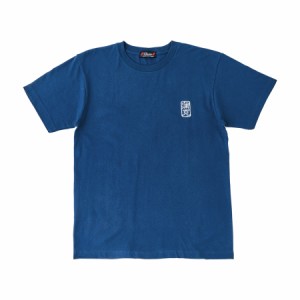 がまかつ Tシャツ(魚の漢字) インディゴ GM3689 (フィッシングシャツ Tシャツ)