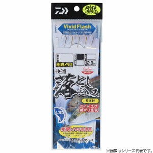 ダイワ 快適落とし込み仕掛けSS LBG 剛鋭イサキ5本 12-18 (胴突仕掛け)