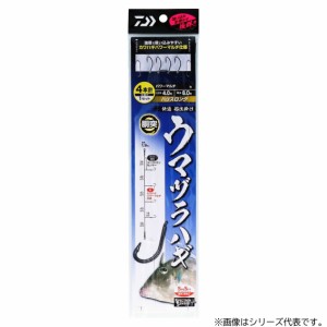 ダイワ 快適船仕掛け 胴突 ウマヅラハギ ハリスロング 4本針1セット (胴突仕掛け)