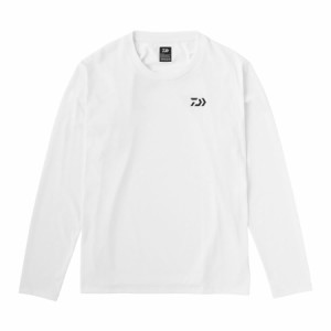 ダイワ クリーンオーシャンフィールアライブロングT ホワイト DE-8223 (フィッシングシャツ Tシャツ)