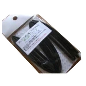 アシスト工房 熱収縮チューブ・黒 2.5mm P25-B (釣り具 自作 補修)