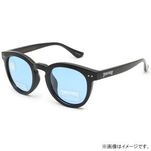 THRASHER スラッシャー偏光サングラス ポルックス BK/LBL ライトブルー偏光（曇り止め） No.1050AF (偏光グラス)