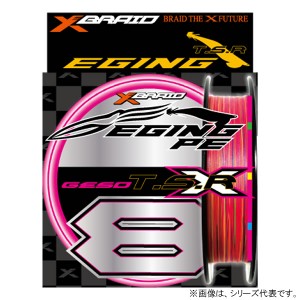 よつあみ XBRAID ゲソ GESO TSR X8 PK 新蛍光ピンク 210m (アオリイカ釣り糸 ライン PEライン)