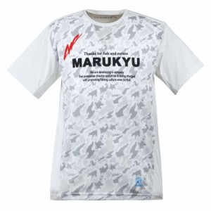 マルキュー 氷瀑TシャツMQ-01 ホワイトカモ (フィッシングシャツ・Tシャツ)