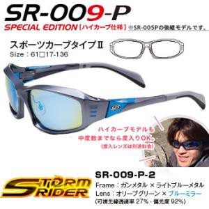 ストームライダー Sr 009 P 2 スポーツカーブタイプ2 偏光サングラス の通販はau Pay マーケット フィッシング遊web店