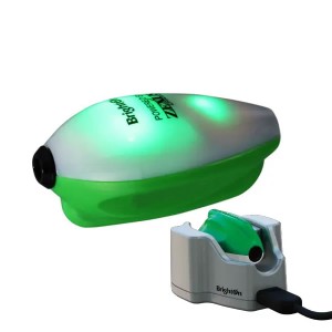 冨士灯器 ゼクサス ブライトン M ライトゲーム フローティング M-FG 緑+充電器セット (電気ウキ)