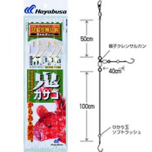 ハヤブサ 鬼カサゴ ムツひねりなし2本鈎 SE700