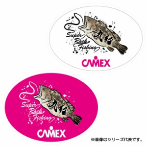 釣武者 CAMEX クエステッカー Lサイズ X073 (ステッカー・ワッペン)