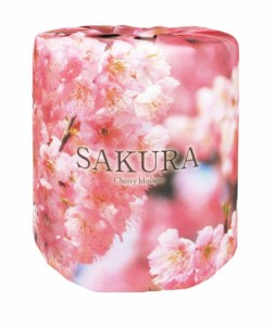 桜トイレットプリントロールダブル（30ｍ） ×100 1個当たり：79円(税前)