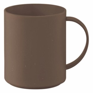 シンプルマグカップ350ml（コーヒー配合タイプ） ブラウン TS-1769-007 ノベルティ,販促品,記念品などのご用途にも好適