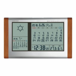カレンダー天気電波時計 TB-834